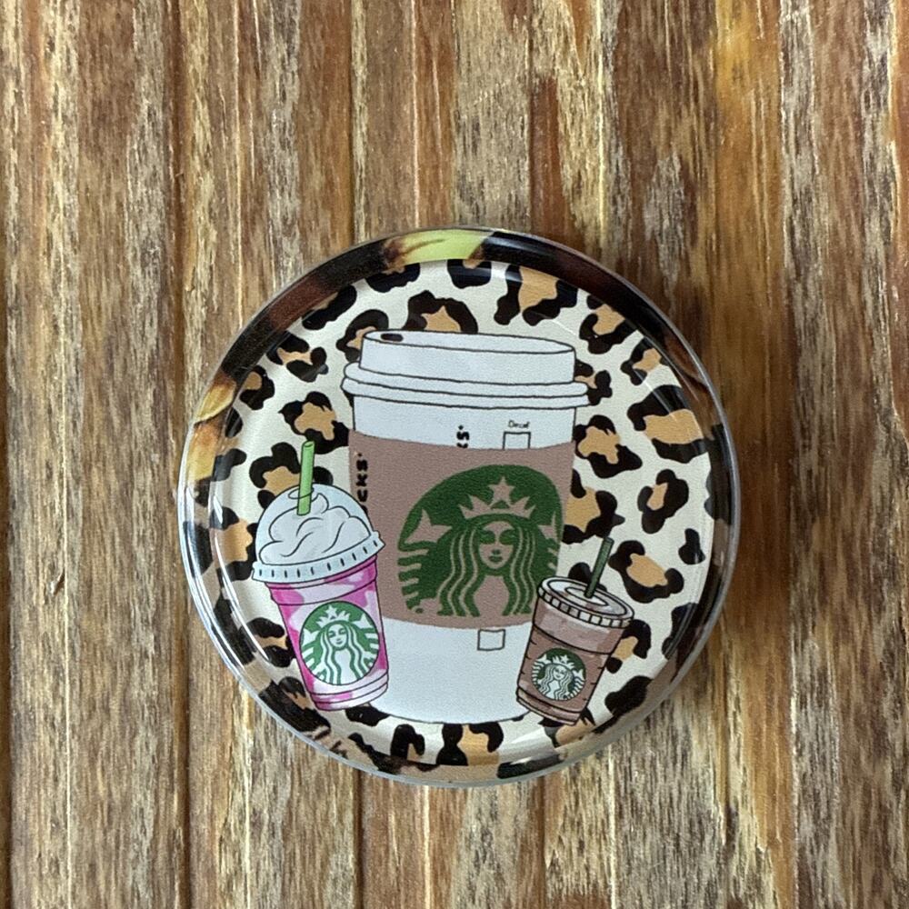 Magnetic Starbucks Pop Up Phone Grip